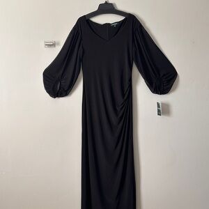 Ralph Lauren Black Long Sleeve Dress